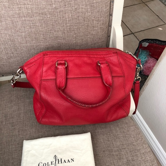 Cole Haan Small Structured Satchel - Picture 4 of 6